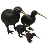 BRONZE KIWI MEDIUM - STATUES